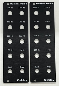 Oakley Euro HVM Human Voice Module '185' and '220' Black Versions