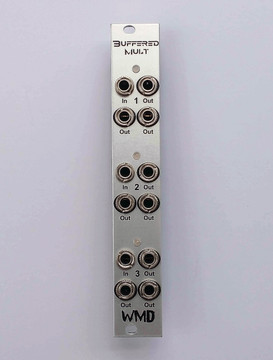 WMD Buffered Mult -  A clean, efficient 3-channel buffered multiple for your modular setup.