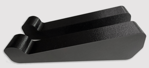 The synthCube mini angled desktop stand is an angled stand / gear holder designed for a modular case, production boxes, etc.