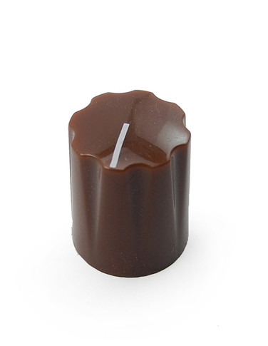 Fluted 1900 Style Knob, ABS, Knurled T18 Shaft, Colors