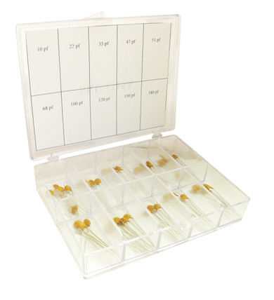 Ceramic Kit #1 - 50 Volts, 10 pF To 180 pF