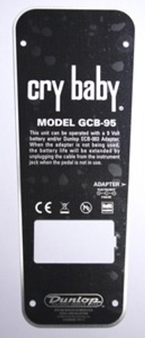 Bottom Plate For The Cry Baby