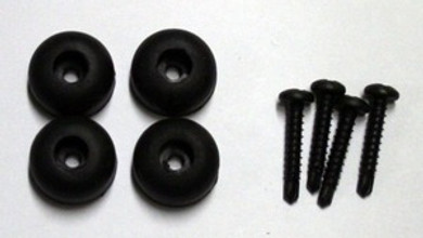 Rubber Feet & Screws - Proco RAT - Set of 4