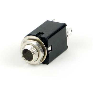 Hi-D Jax enclosed 1/4" phone jacks are ideal for panel/chassis and PC board mounting.