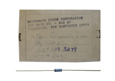 Germanium Diode MDC House-Number