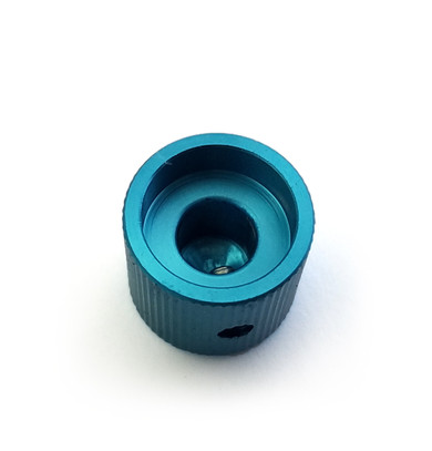 Aluminum, Anodized, Sky Blue (Small)