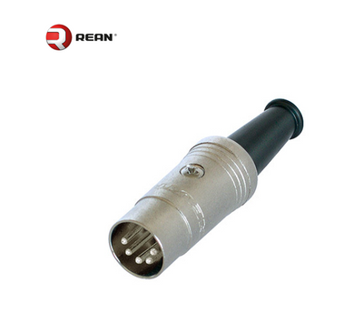 Circular DIN Connectors MALE 5-PIN CABLE REAN