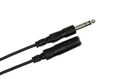 Headphone Extension Cable 1/4 in TRS to 1/4 in TRS