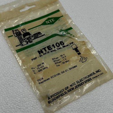 NTE106 PNP Silicon Transistor - R&R