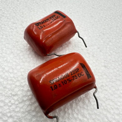 Sprague Orange Drop 225P 1uf 75v 10% Metal Film Capacitor 1000nf