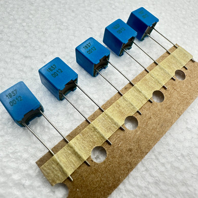 5 PACK Roederstein MKP1837 .047uf 100V 2.5% Metallized Polypropylene Film Capacitors 47nf