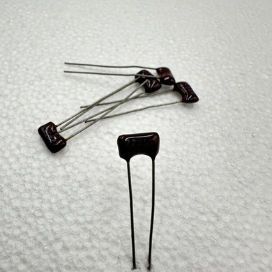 5 PACK 22pf 300v 5% Silver Mica Capacitors CDE .02nf