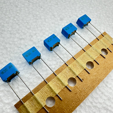 5 PACK Roederstein .0033 3.3nf 63v 2.5% KP1830 Metallized Polypropylene Film Capacitors 3n3 3300pf