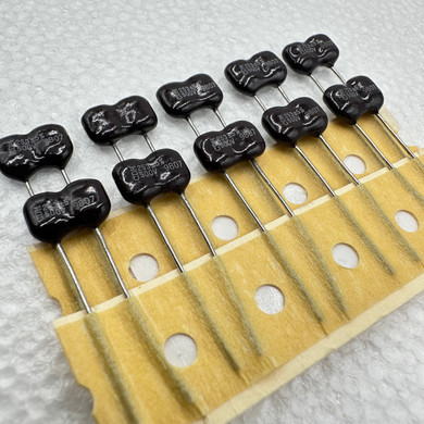 5 PACK 253pf 500v 5% Silver Mica Capacitors CD .25nf