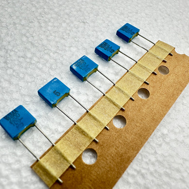 5 PACK WIMA FKS2 .0022uf 100V 5% PET Film Foil Capacitors 2n2 2.2nf 2200pf