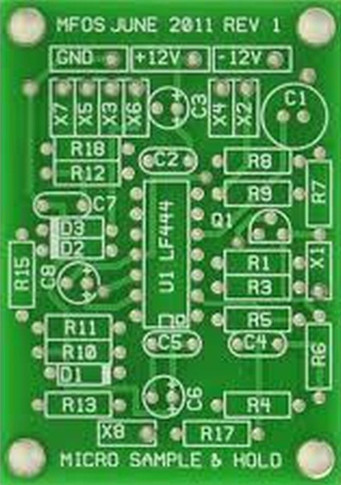 MFOS Micro Sample and Hold Synth Module Bare PCB