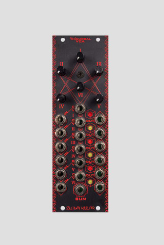 The VnIcursal VCA is the smallest, most compact Voltage Controlled Amplifier in the Eurorack market.