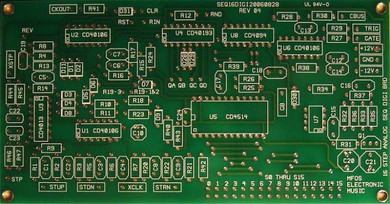MFOS 16 Step Analog Sequencer - Digital PCB
