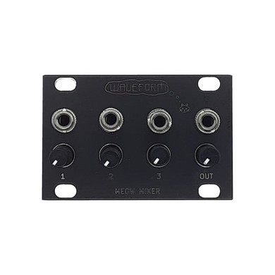 Waveform 1U Meow Mixer 3-Channel Mixer (DIY)