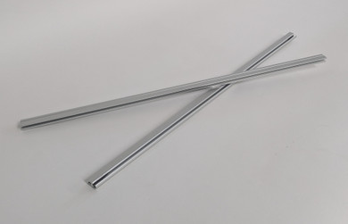 Extruded Aluminum Rails (PAIR) for DIY Modular Synth Mounting 