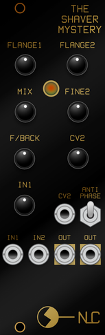 Image of NLC The Shave Mystery, Black Panel