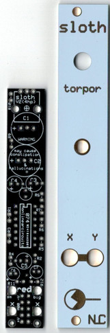Nonlinearcircuits Sloth Chaos  This is the original Sloth Chaos PCB.