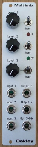 Oakley Modular Multimix Eurorack module.