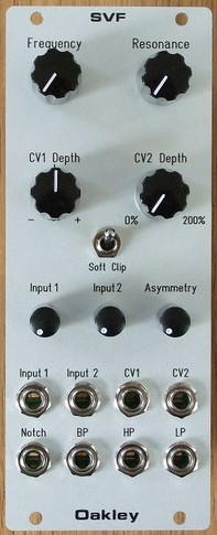 Oakley Modular Euro SVF (State Variable Filter)