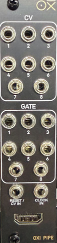 OXI Pipe MKI – Eurorack breakout module for the OXI ONE sequencer 6HP