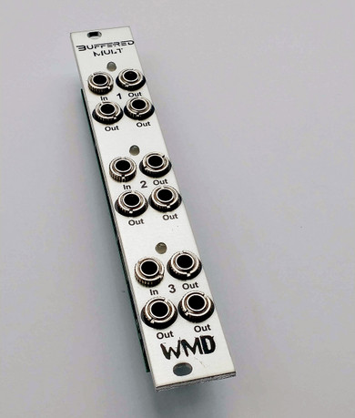 WMD Buffered Mult -  A clean, efficient 3-channel buffered multiple for your modular setup.