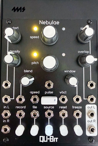 QU-Bit Nebulae is a granular sampler and DSP platform.