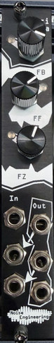 Three individual analog distortion circuits in 4HP with a Noise Engineering flair