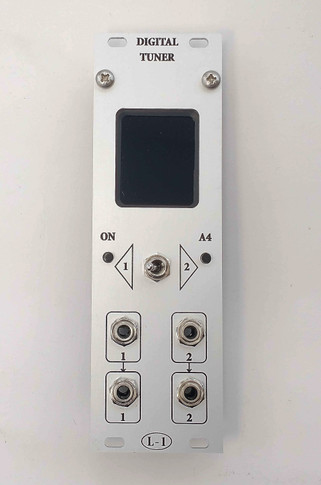 8HP Digital tuner shows notes in the range 10 octaves .