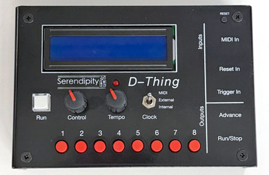 The D-Thing is a device that adds significant capabilities to the DFAM (or Edge) sequencer.