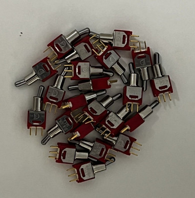 Sub-mini Toggle Sub-Sub SPDT ON-ON PC PIN Short Lever No Thread