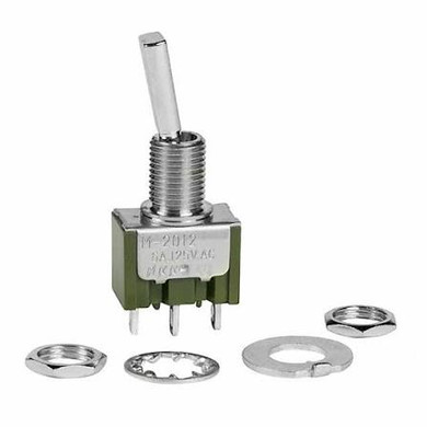Mini-Toggle SPDT ON-ON Lug Paddle Shaft NKK