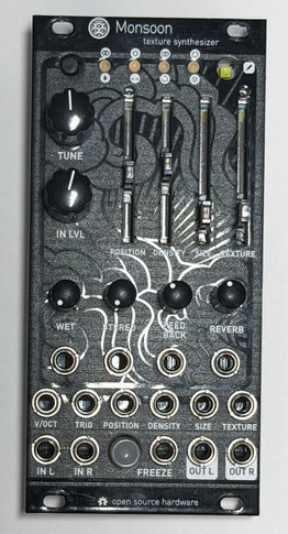 This is the Monsoon Texture Synthesizer based on Clouds by Mutable Instruments.