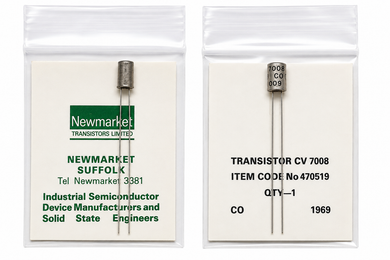 Newmarket CV7008/GET106 PNP Germanium Transistor NOS