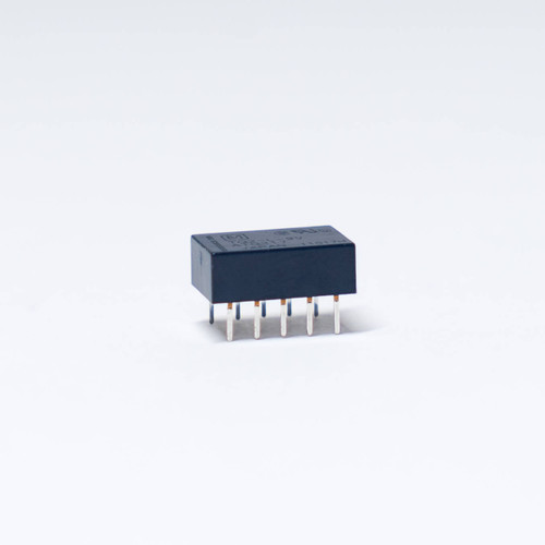 Relay, DPDT, 9-Volt, Single Coil Latching