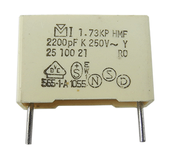 West-Cap 0.0022 uF 250V 10%