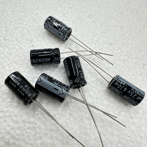 470uf 25v Jackcon Audio Grade Electrolytic Capacitor