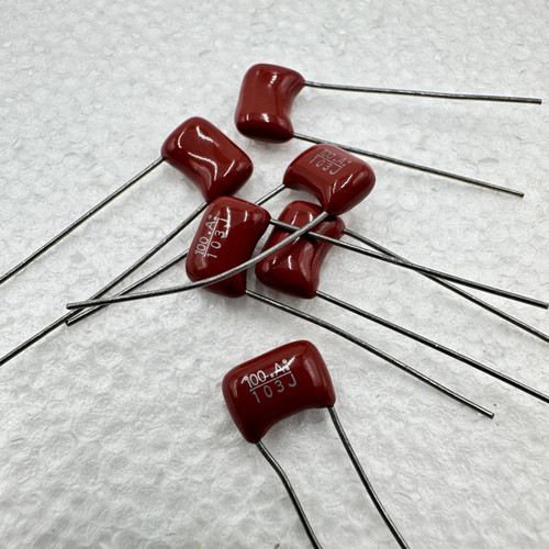 5 PACK Panasonic .01uf 100v 5% ECH-s Metal Film PPS Capacitors 10nf