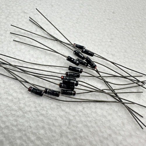1N5234B 6.2V Zener Diode, Black Glass