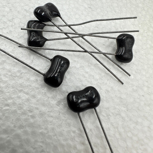 330pf 300v 10% Silver Mica Capacitors Sangamo .33nf
