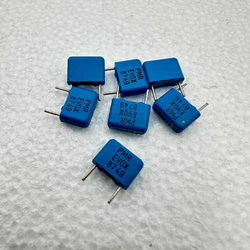 5 PACK EVOX PMR .0047uf 100V 2% Metallized Polypropylene Film Capacitors 4700pf 4n7 4.7nf