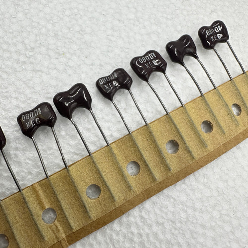 8pf 300v +/-.5pf Silver Mica Capacitors KEC .008nf