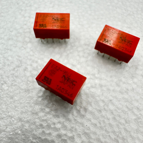 NEC EA2-9NJ 9VDC 579Ohm 1A DPDT (14x9x5)mm THT General Purpose Relay