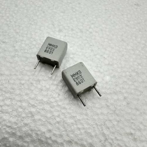 2 PACK EVOX MMK 1uf 63V 10% Metallized Polyester Film Capacitors 1000nf