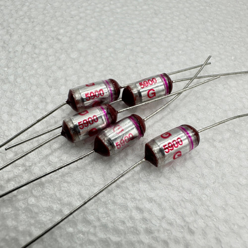 5900pf 5.9nf Axial Polystyrene Capacitor 160V 2% 5.9nf 5n9 .0059uf