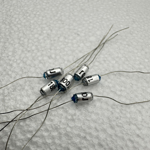 1800pf 1.8nf Axial Polystyrene Capacitor 25V 5% 1n8 .0018uf